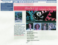 Web Page – UMd Scientists for Media