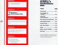 Training Materials – Nutrition